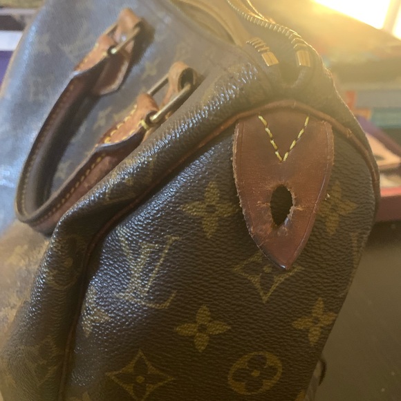 SOLD !! LOUIS VUITTON SPEEDY 25 - Picture 4 of 8